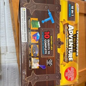 Treasure Adventure 10-in-1 Activity Chest - Brown